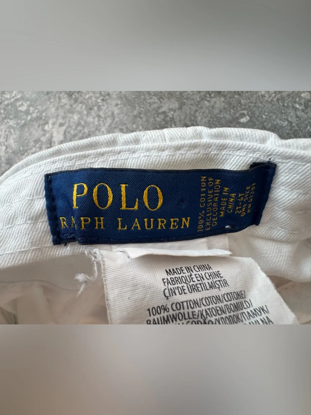 Polo Ralph Lauren boy kids bucket reversible hat baseball hats bundle 2T -4T